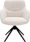 Kick draaistoel Fer - creme