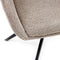 Kick draaistoel Mex - taupe
