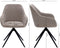 Kick draaistoel Mex - taupe
