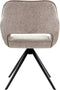 Kick draaistoel Miyo - taupe