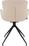 Kick draaistoel Novi - Bouclé - Beige