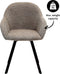 Kick draaistoel Olof - taupe