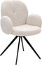 Kick draaistoel Raf - creme
