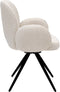 Kick draaistoel Raf - creme