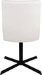 Kick draaistoel Sam Boucle - wit