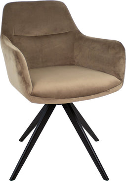 Kick draaistoel Tom - taupe
