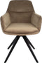 Kick draaistoel Tom - taupe