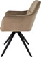 Kick draaistoel Tom - taupe