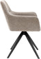 Kick draaistoel Tom Texture - taupe