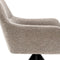 Kick draaistoel Tom Texture - taupe