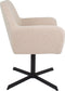 Kick draaistoel Viktor Boucle - beige
