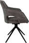 Kick draaistoel Zara - donkergrijs