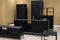 Kick Dressoir Hugo hoog - Zwart