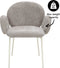 Kick eetkamerstoel Connor - grijs/beige