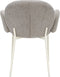 Kick eetkamerstoel Connor - grijs/beige