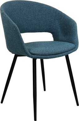 Kick eetkamerstoel Dean - Blauw