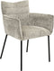 Kick eetkamerstoel Goos - Grijs/Beige