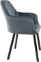 Kick Eetkamerstoel Jane - Donkergrijs