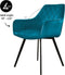 Kick Eetkamerstoel Karl Velvet - Blauw
