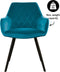 Kick Eetkamerstoel Karl Velvet - Blauw