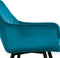 Kick Eetkamerstoel Karl Velvet - Blauw
