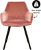 Kick Eetkamerstoel Karl Velvet - Roze