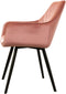 Kick Eetkamerstoel Karl Velvet - Roze