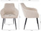 Kick Eetkamerstoel Maud - Boucle Beige
