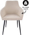 Kick Eetkamerstoel Maud - Boucle Beige
