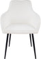 Kick Eetkamerstoel Maud - Boucle Wit