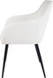 Kick Eetkamerstoel Maud - Boucle Wit