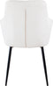 Kick Eetkamerstoel Maud - Boucle Wit