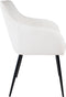 Kick Eetkamerstoel Maud - Boucle Wit