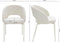 Kick eetkamerstoel Mitch - creme