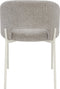 Kick eetkamerstoel Mitch - grijs/beige