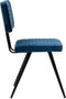 Kick eetkamerstoel Toby - donkerblauw