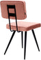 Kick eetkamerstoel Toby - roze