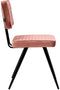 Kick eetkamerstoel Toby - roze