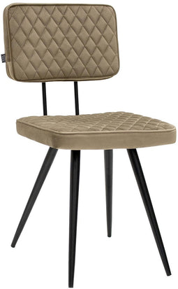 Kick eetkamerstoel Toby - taupe
