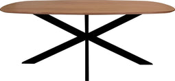 Kick eettafel Dana - 210cm bruin