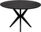 Kick eettafel Havard - 120cm - zwart