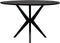 Kick eettafel Havard - 120cm - zwart