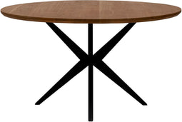 Kick eettafel Havard - 140cm - bruin