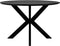Kick eettafel Jake - 120cm - zwart