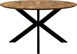Kick eettafel Jake - 140cm - bruin