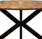 Kick eettafel Jake - 140cm - bruin