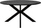 Kick eettafel Jake - 140cm - zwart