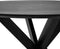 Kick eettafel Jake - 140cm - zwart