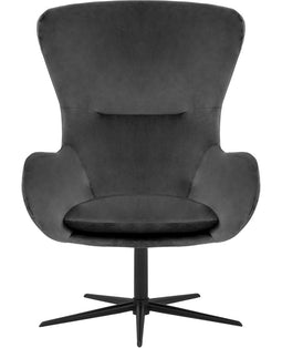 Kick Fauteuil Boaz - Donkergrijs