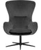 Kick Fauteuil Boaz - Donkergrijs